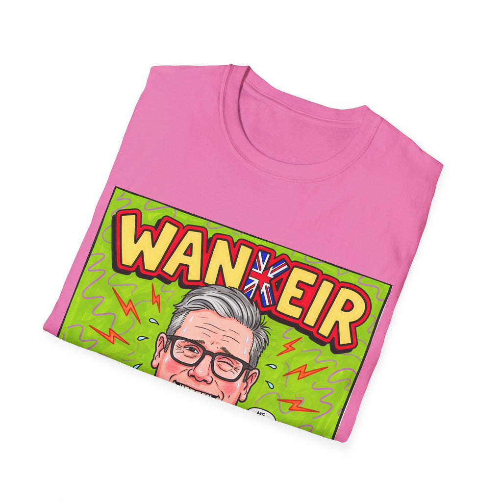 Wankeir T-Shirt | Funny Keir Starmer Parody Tee