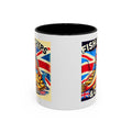 Fish & Chips n Chill Mug | Funny British Coffee Cup | Foodie Gift | Quirky UK Tea Mug | Accent Coffee Cup for Home or Office