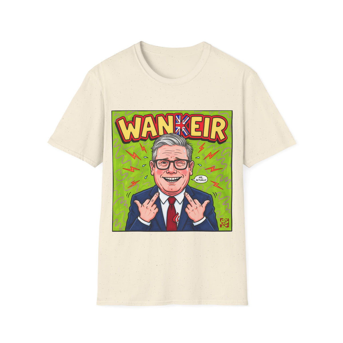 Wankeir T-Shirt | Funny Keir Starmer Parody Tee