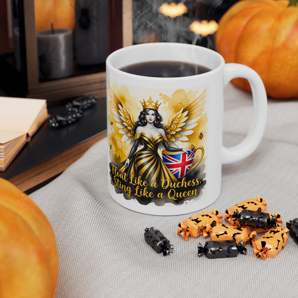 Float Like a Duchess, Sting Like a Queen Bee Mug | International Women's Day Feminist Cup