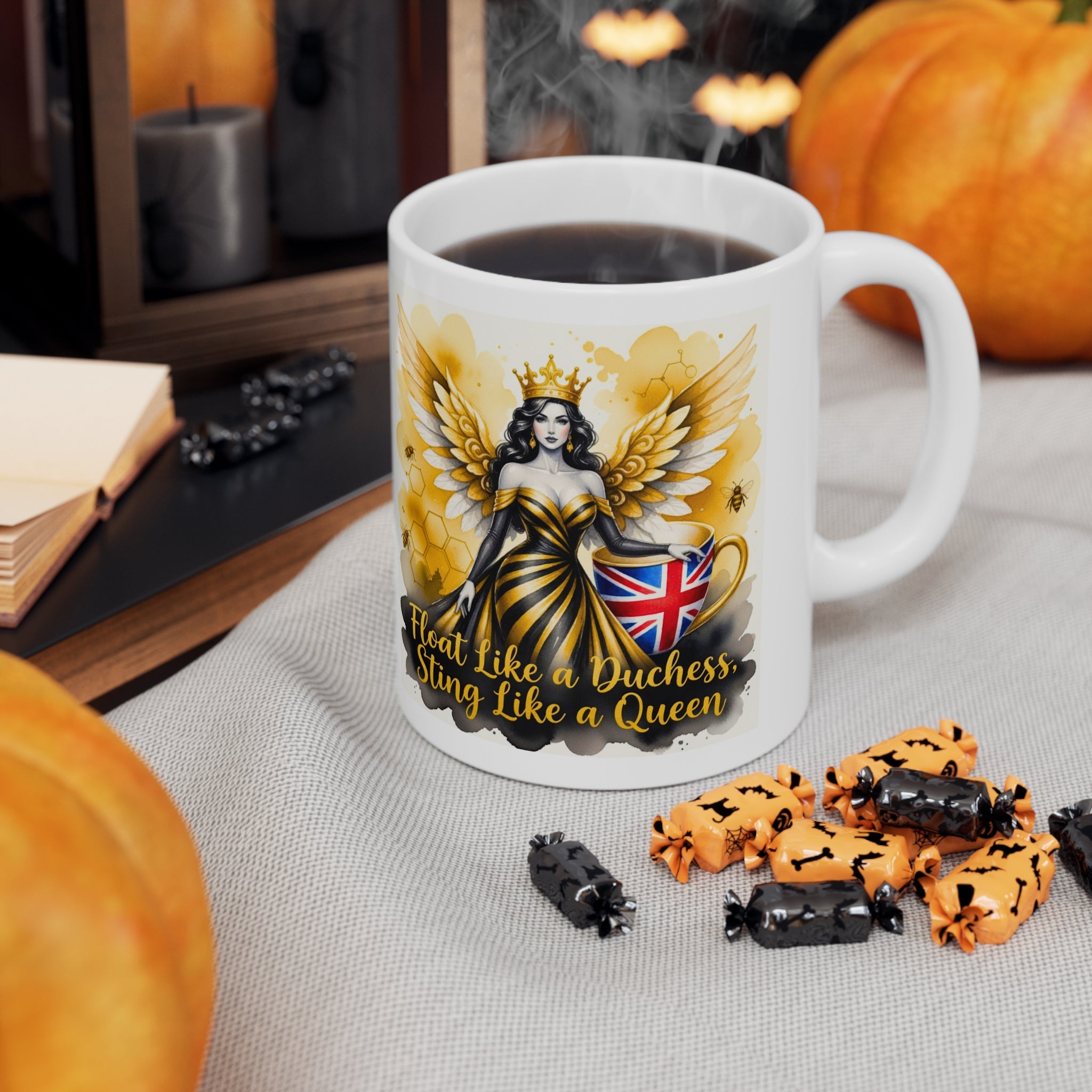 Float Like a Duchess, Sting Like a Queen Bee Mug | International Women's Day Feminist Cup