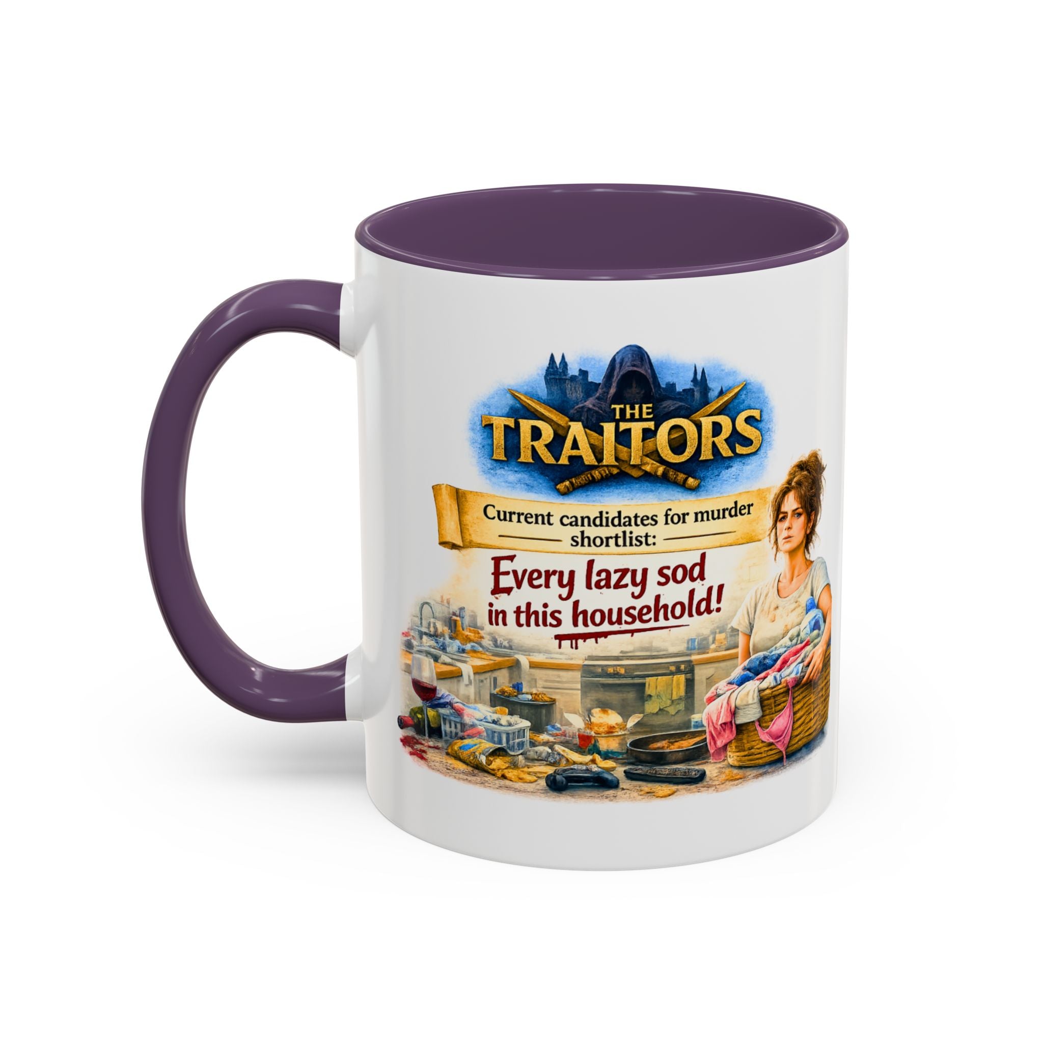 The Traitors poster style mug | Accent Coffee Mug