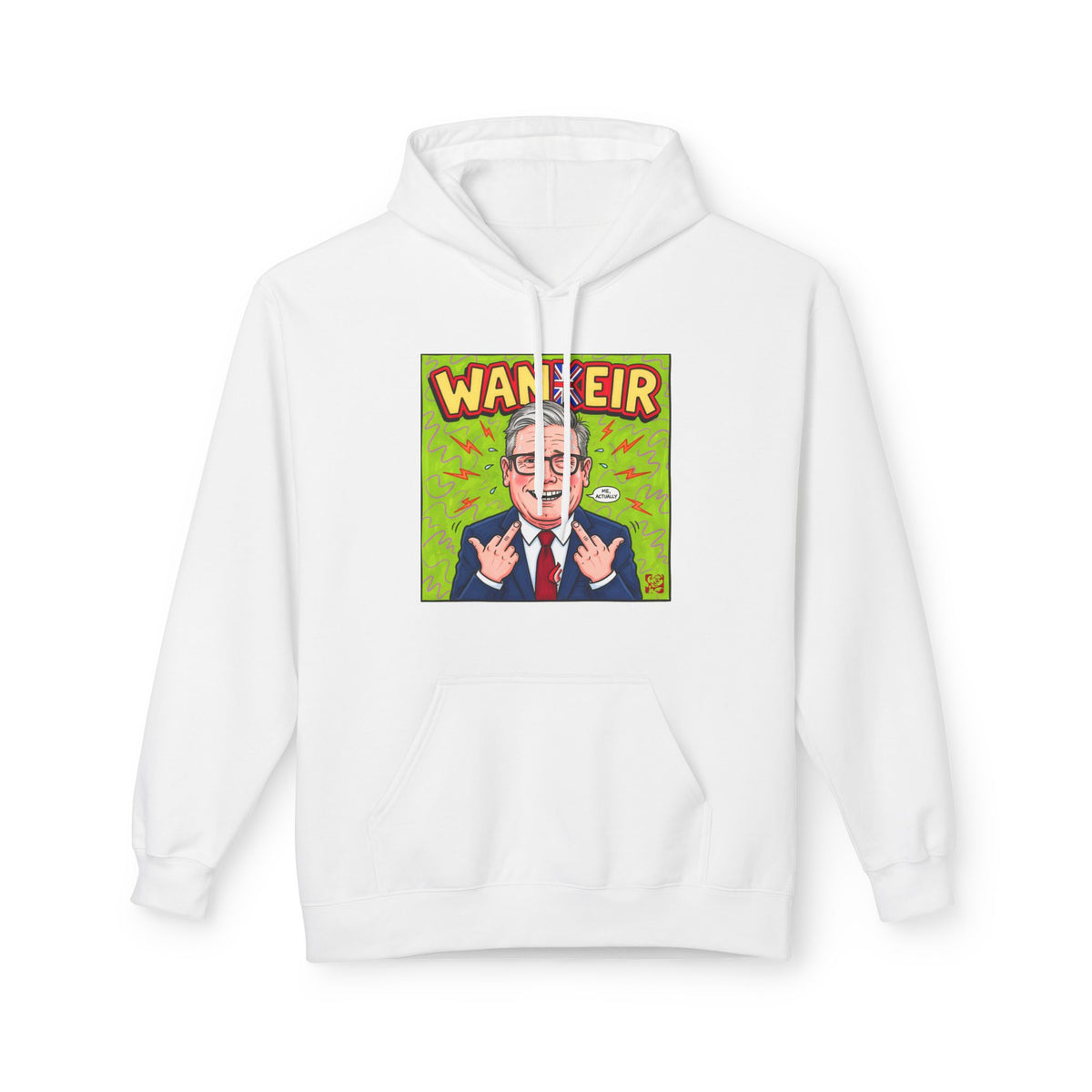 Wankeir Satirical Hoodie | Funny Keir Starmer Jumper