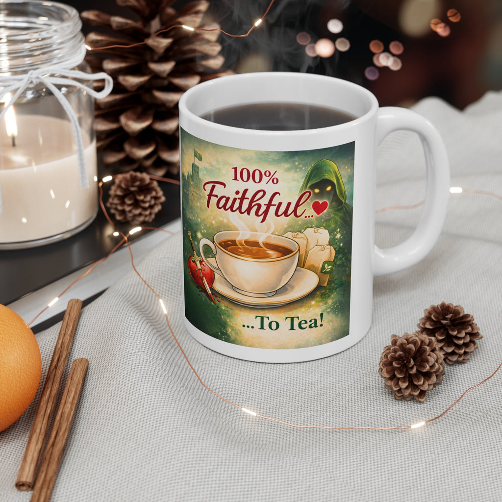 Traitors UK Funny Tea Mug - 100 Percent Faithful To Tea Cup