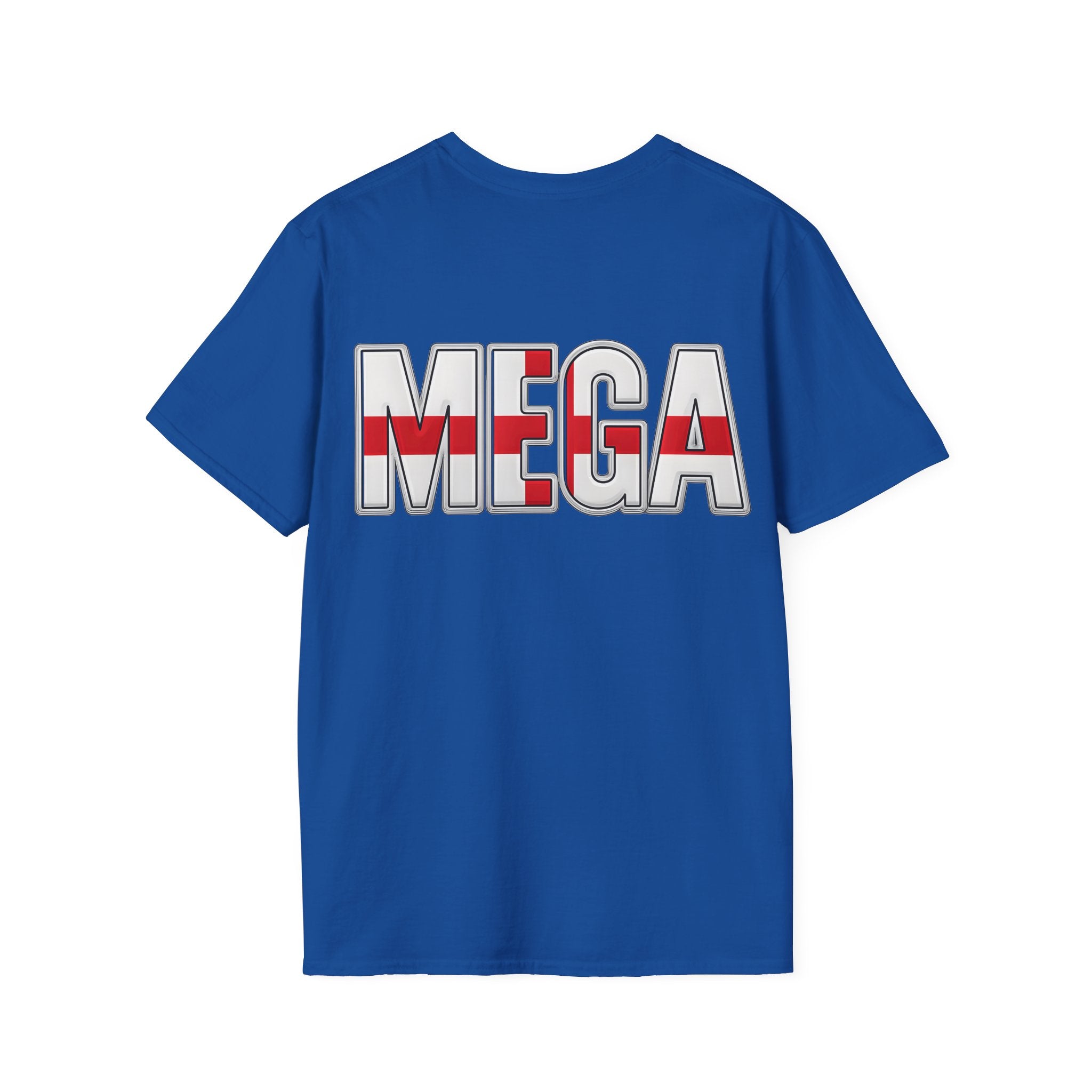 MEGA England T-Shirt | English Lion Tee | Funny Patriotic St George's Day Shirt | Cheeky England Pride Top