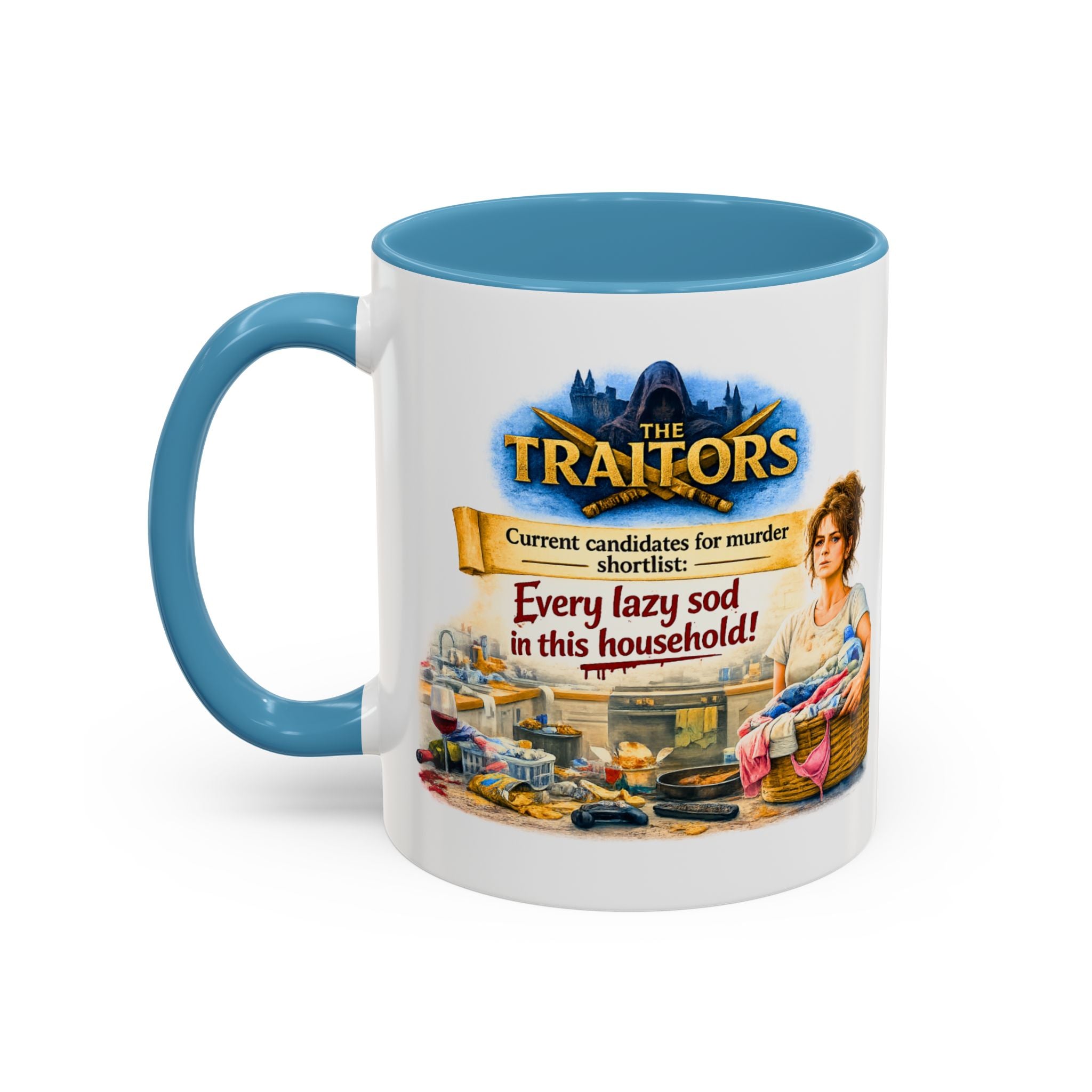 The Traitors poster style mug | Accent Coffee Mug