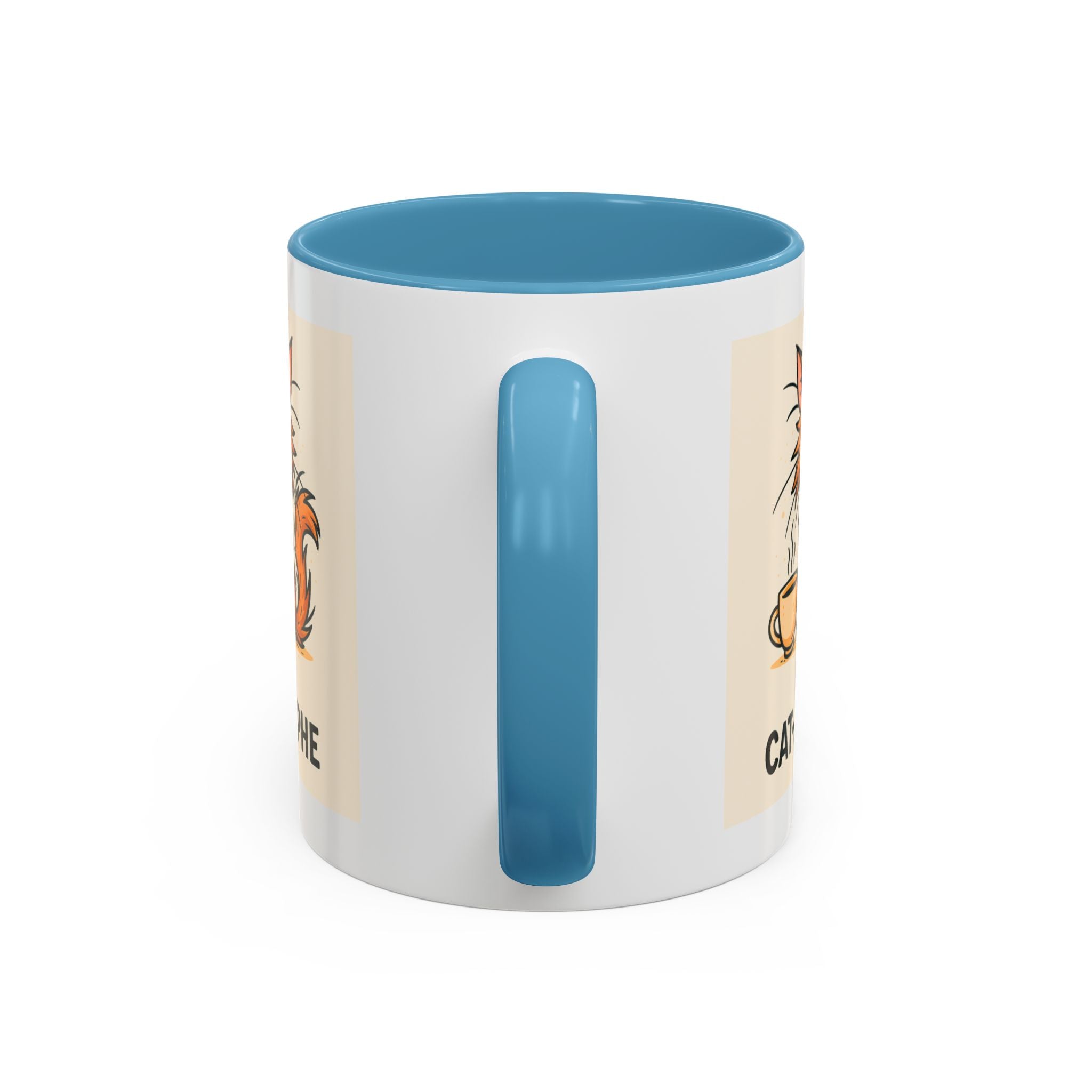 I'm A Cat-astrophe 11oz Mug | Funny Frazzled Cat Coffee Cup | Hot Mess Cat Lover Gift | Microwave & Dishwasher Safe | Whimsical Animal Mug