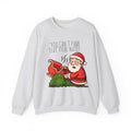 You Can't Park That There Mate! Funny British Christmas Jumper | Drunk Santa Sweatshirt | Cheeky UK Xmas Gift | Cozy Unisex Sweater