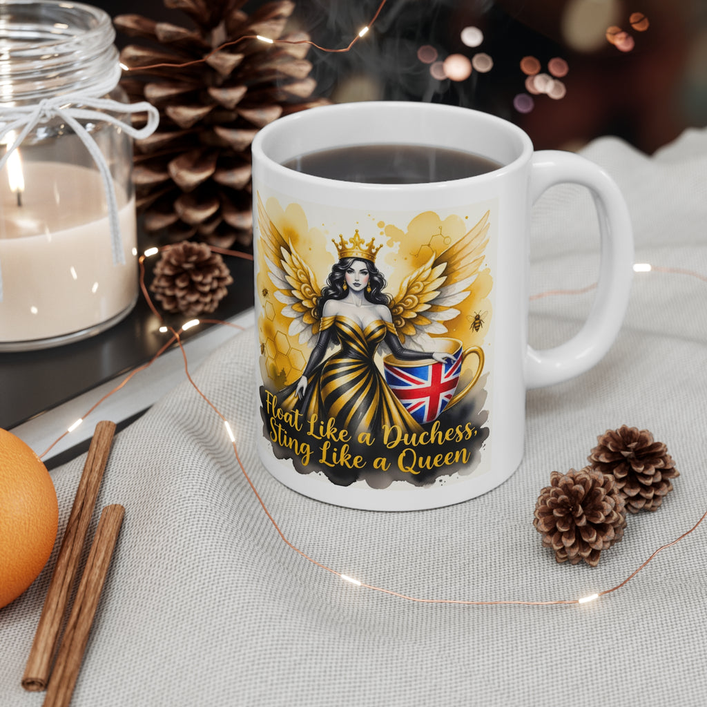Float Like a Duchess, Sting Like a Queen Bee Mug | International Women's Day Feminist Cup