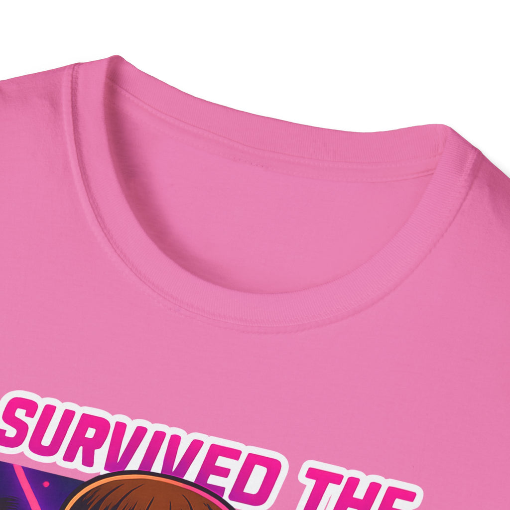 I Survived the Ibiza Final Boss T-Shirt | Funny UK Summer Meme Tee | British Pop Culture Rave Shirt | Festival Uni Gift Retro Party Tee