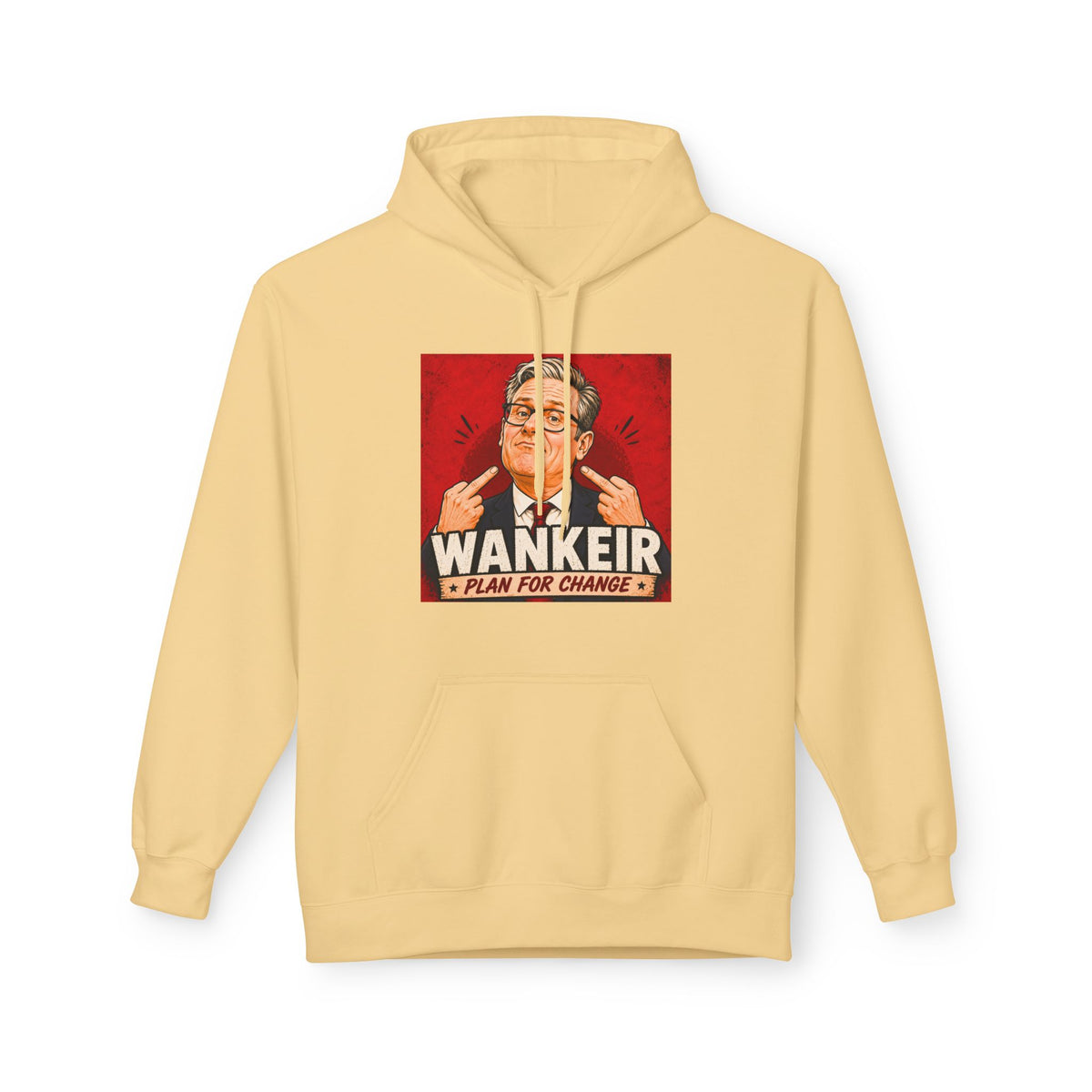 Wankeir Plan For Change Hoodie | Keir Starmer Parody Jumper