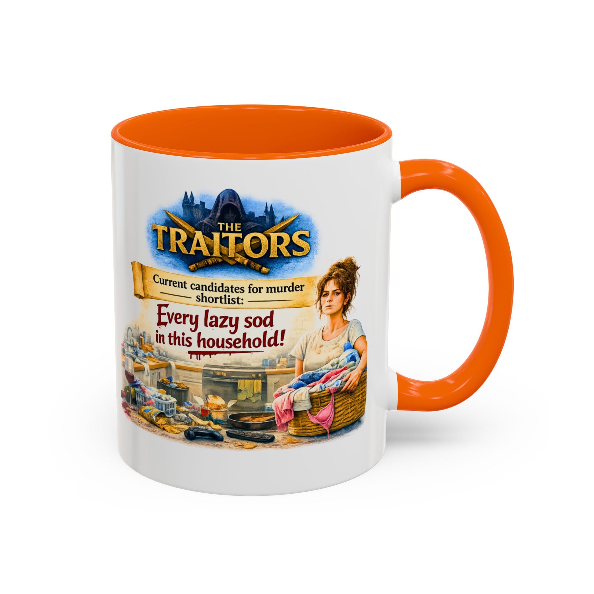 The Traitors poster style mug | Accent Coffee Mug