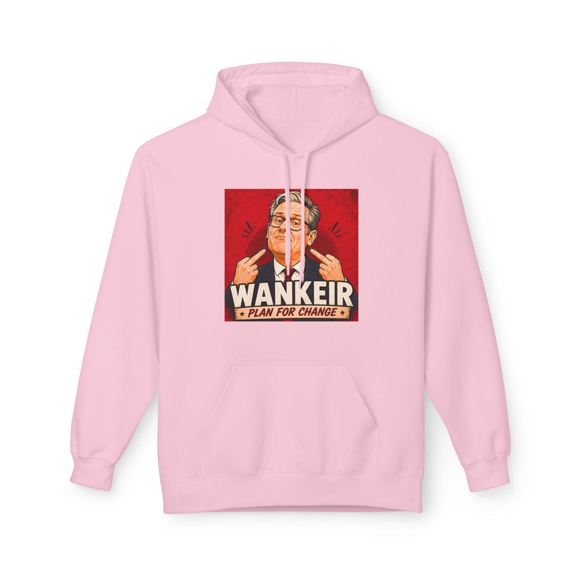 Wankeir Plan For Change Hoodie | Keir Starmer Parody Jumper