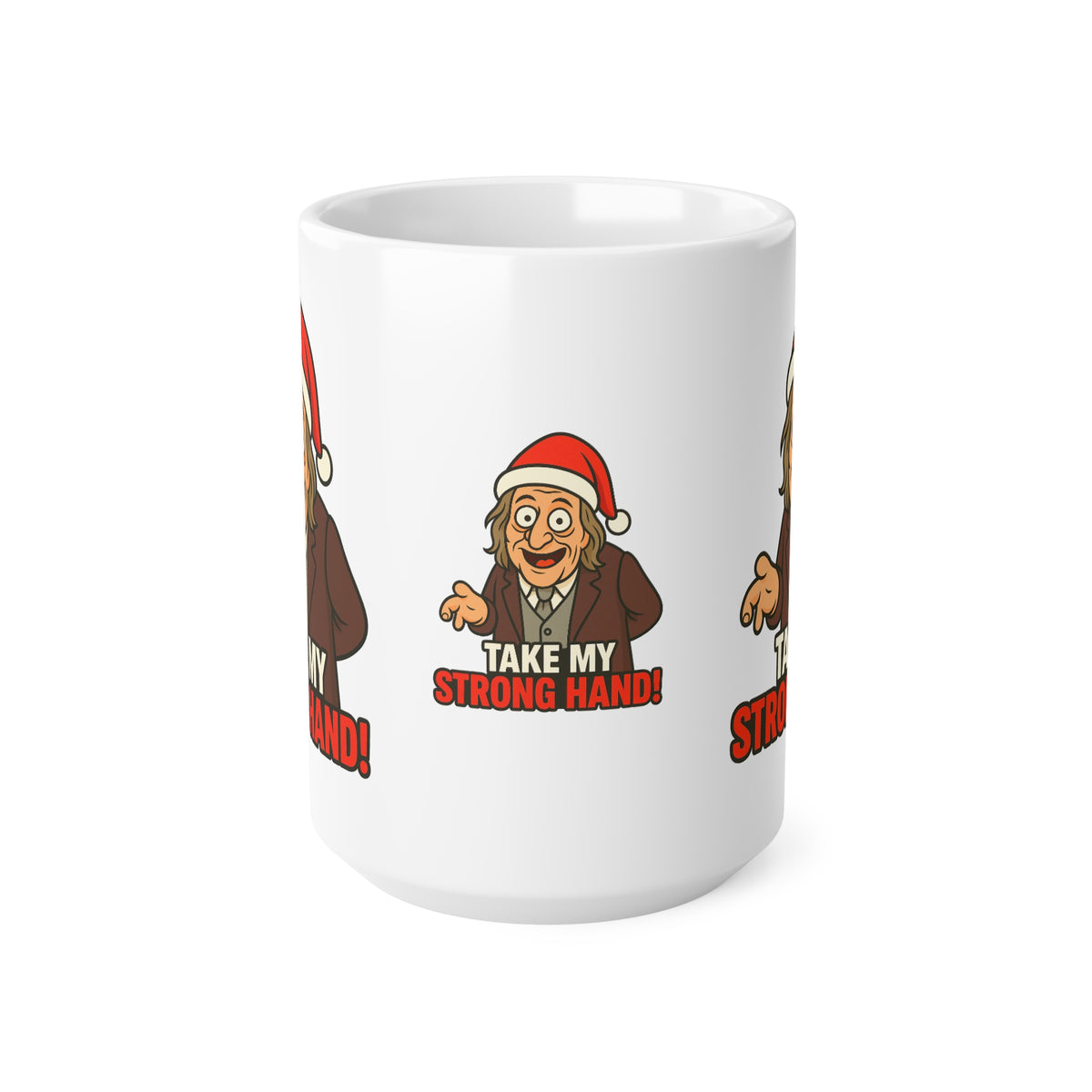 Hanson the Butler Scary Movie 2 parody Christmas mug, photo 2
