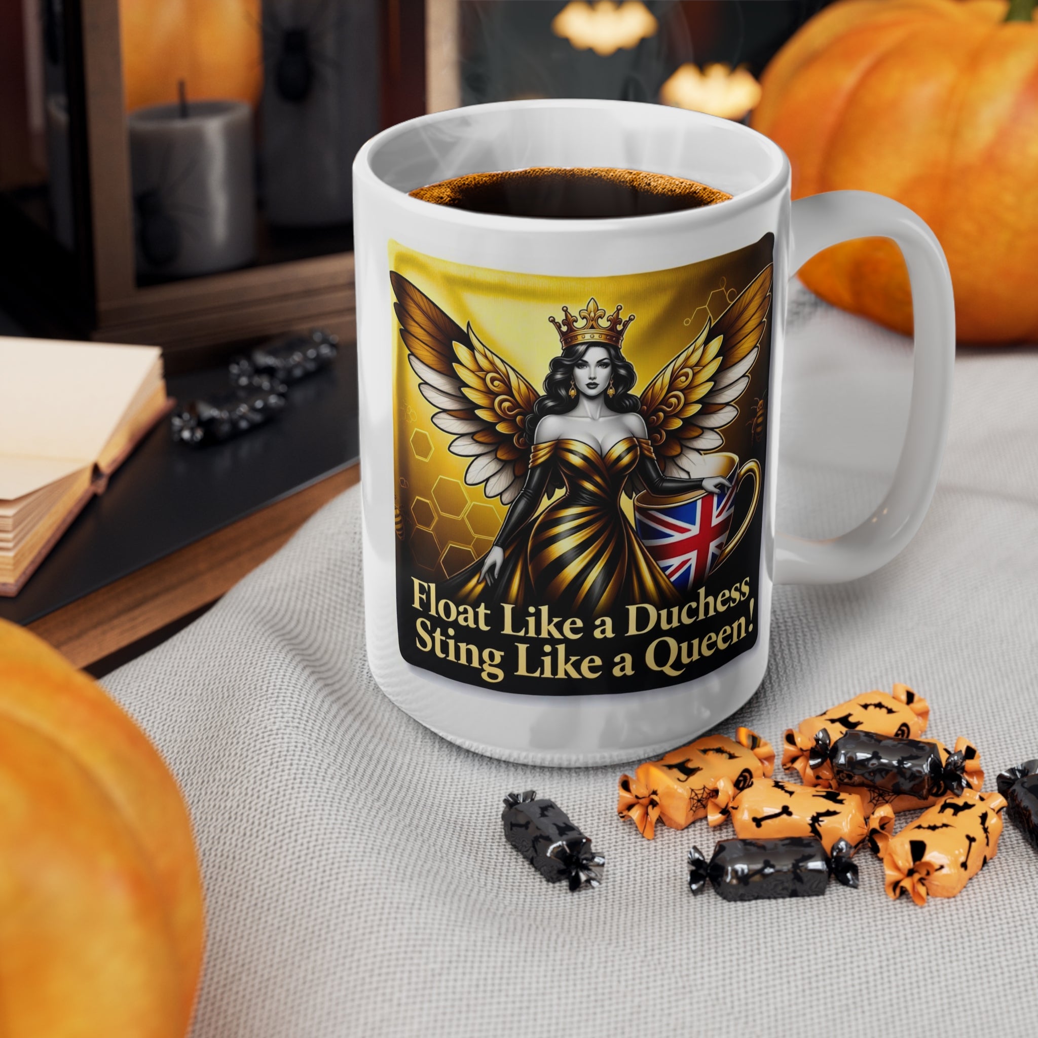 Queen Bee Feminist Mug | International Women's Day Girl Power Cup
