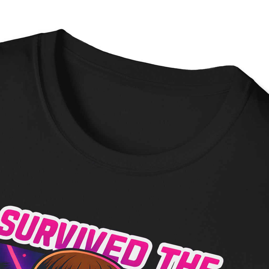 I Survived the Ibiza Final Boss T-Shirt | Funny UK Summer Meme Tee | British Pop Culture Rave Shirt | Festival Uni Gift Retro Party Tee