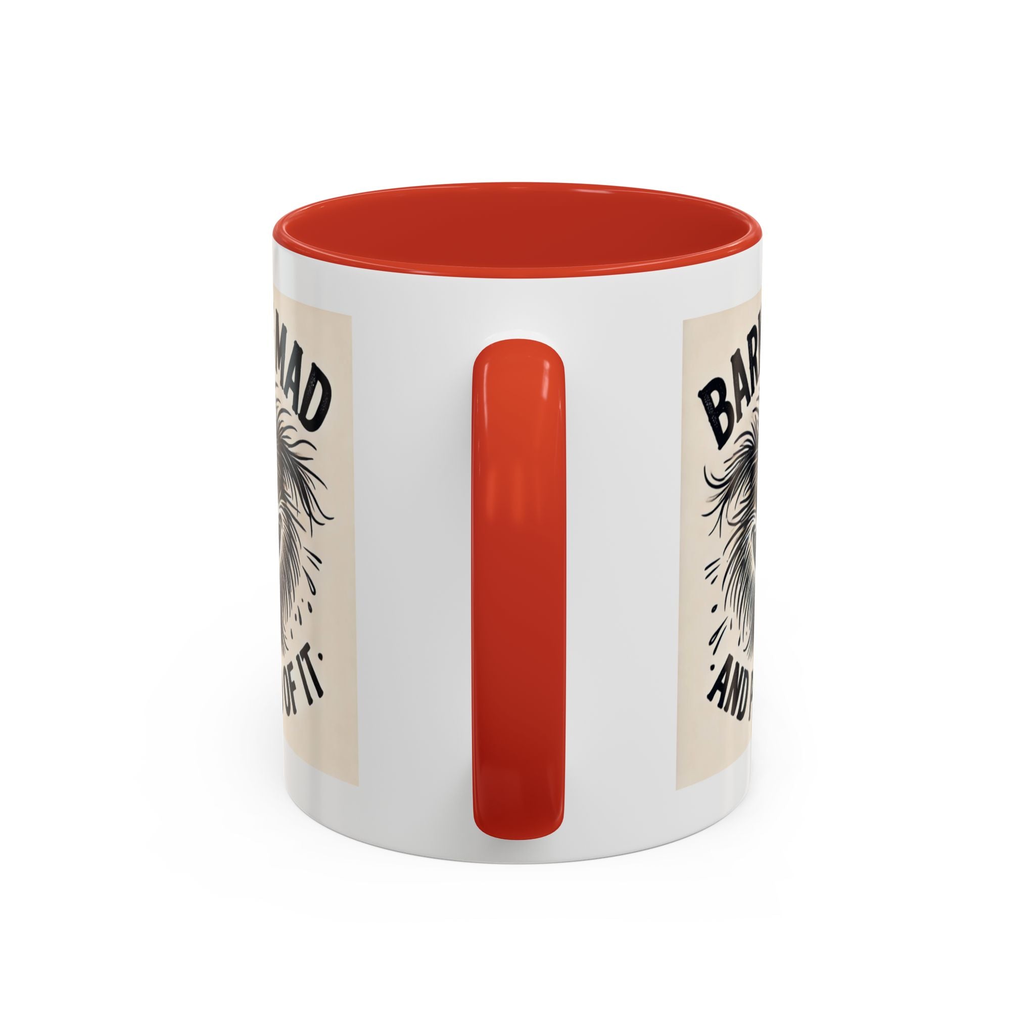 Barking Mad and Proud of It - Funny Dog Accent Coffee Mug | 11oz Ceramic Cup for Office Workers, Secret Santa Gift, Novelty Mug