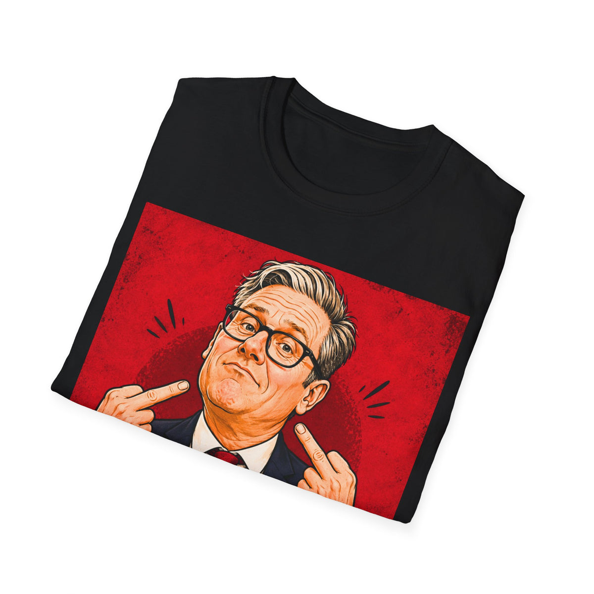 Wankeir Labour Parody T-Shirt | Keir Starmer Satire Tee