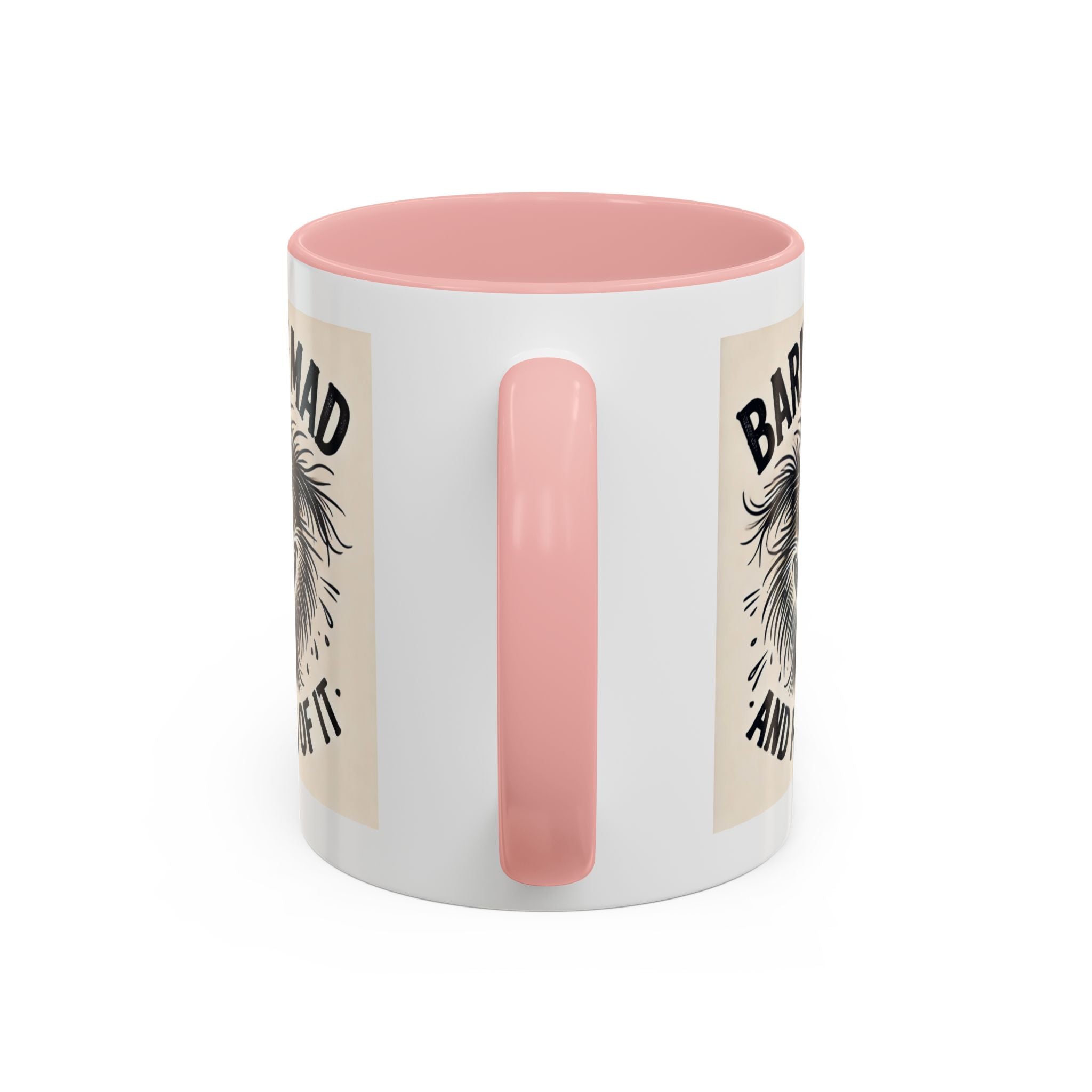 Barking Mad and Proud of It - Funny Dog Accent Coffee Mug | 11oz Ceramic Cup for Office Workers, Secret Santa Gift, Novelty Mug