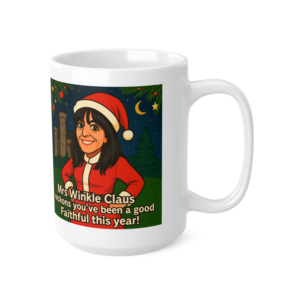 Celebrity Traitors UK Mug | Funny British TV Show Cup | Cheeky Claudia Winkleman Gift for TV Fans