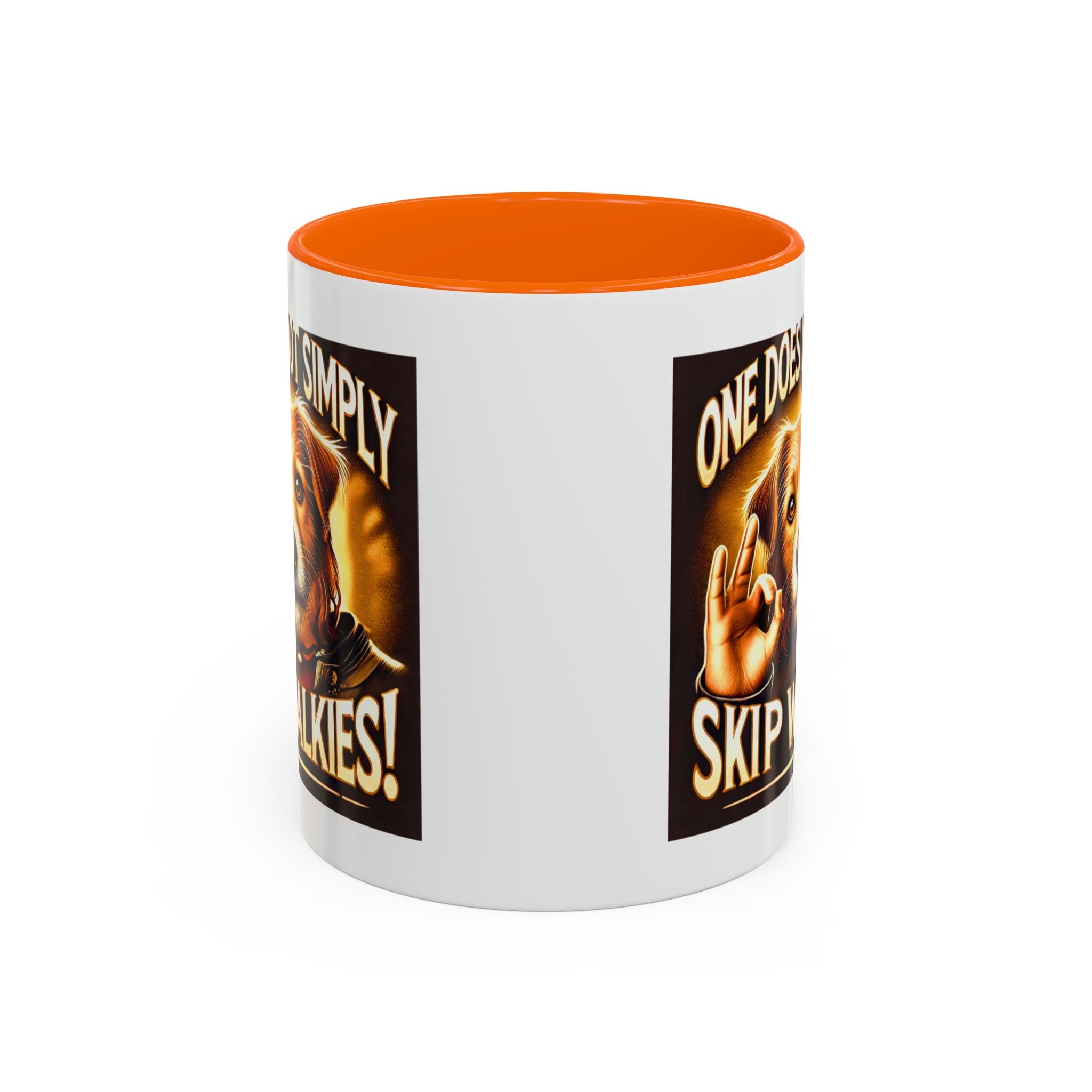 One Does Not Simply Skip Walkies - 11oz Funny Dog Mug | Lord of the Rings Coffee Mug | Dog Lover Gift | Mug for Dad | Pet Owner Gift