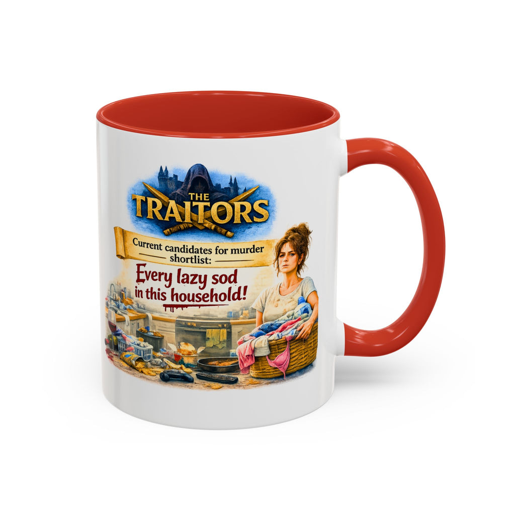 The Traitors poster style mug | Accent Coffee Mug