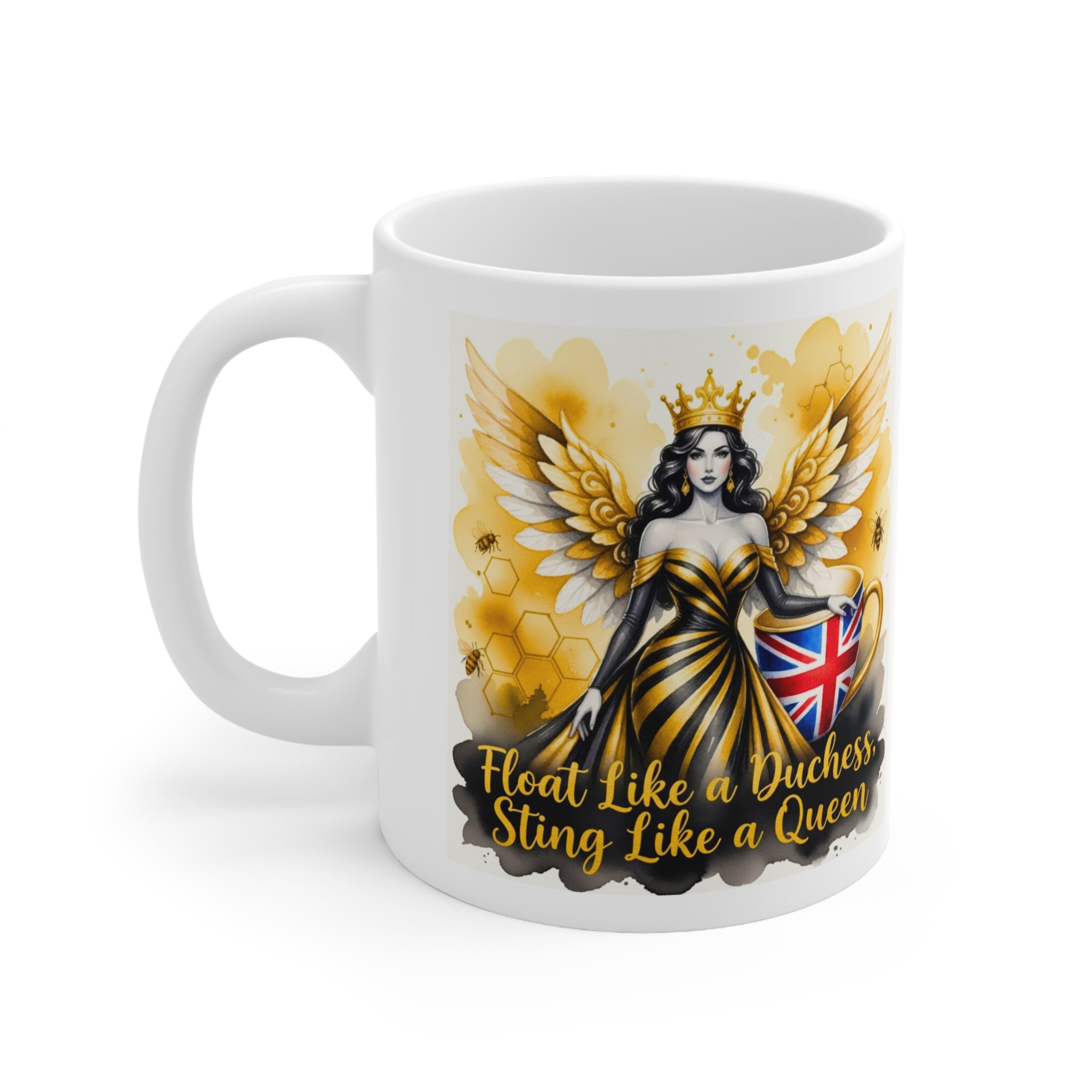 Float Like a Duchess, Sting Like a Queen Bee Mug | International Women's Day Feminist Cup