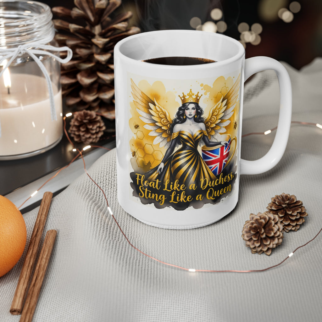 Float Like a Duchess, Sting Like a Queen Bee Mug | International Women's Day Feminist Cup
