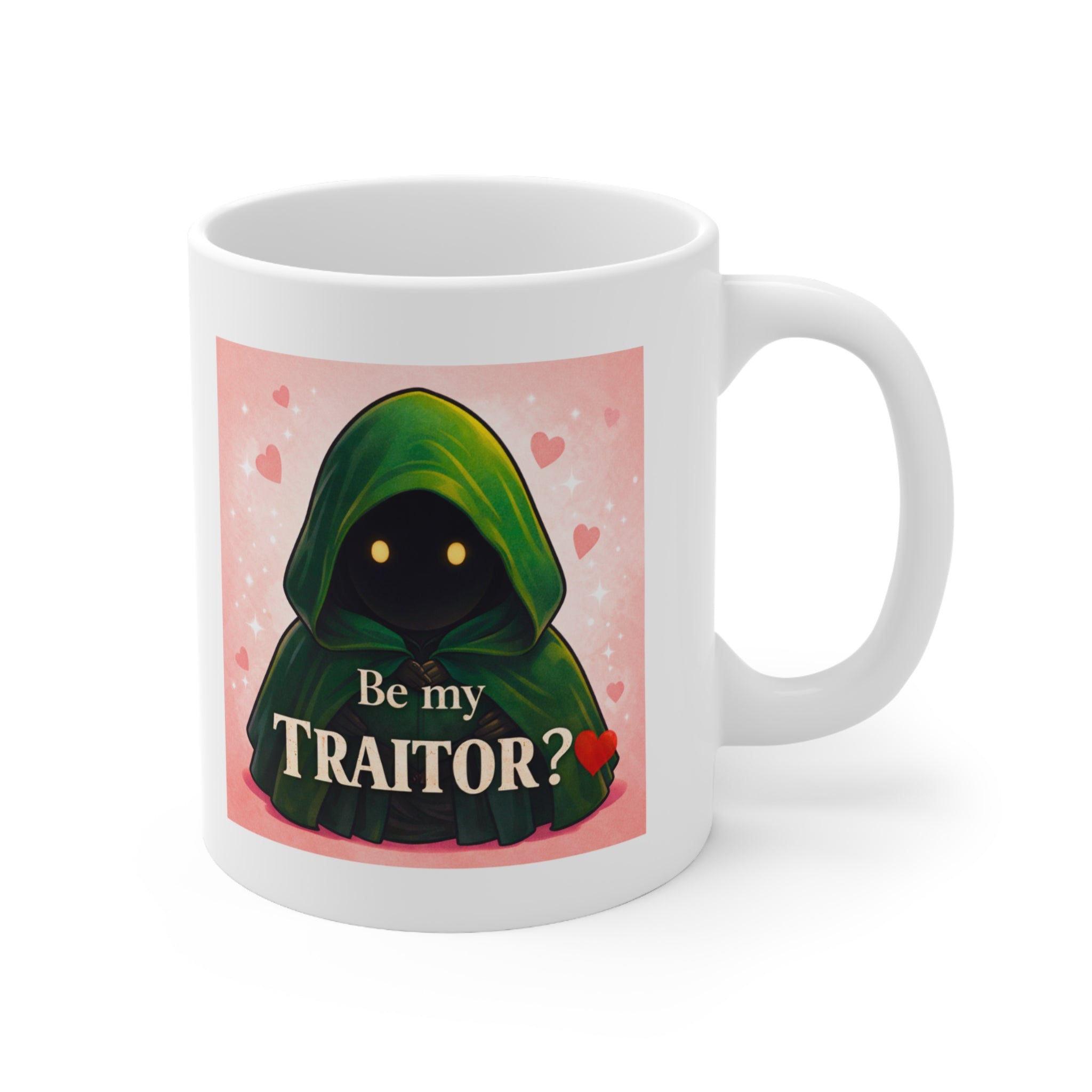 Traitors UK Valentine's Mug | Cute Funny Gift For Reality TV Fans and Tea Lovers