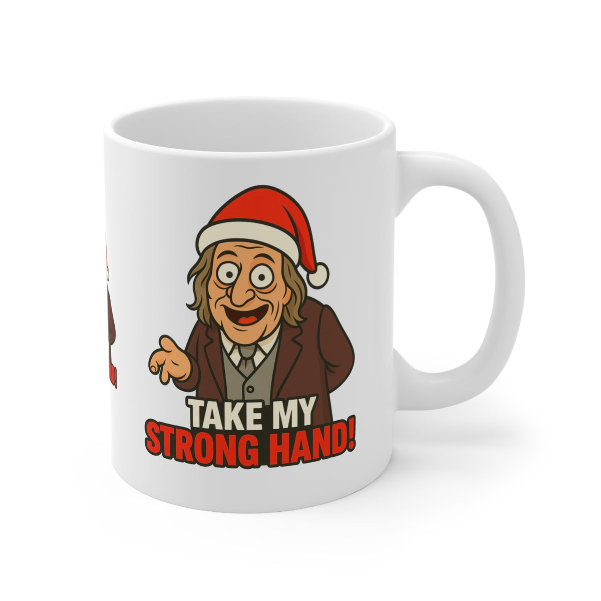 Hanson the Butler Scary Movie 2 parody Christmas mug, photo 4