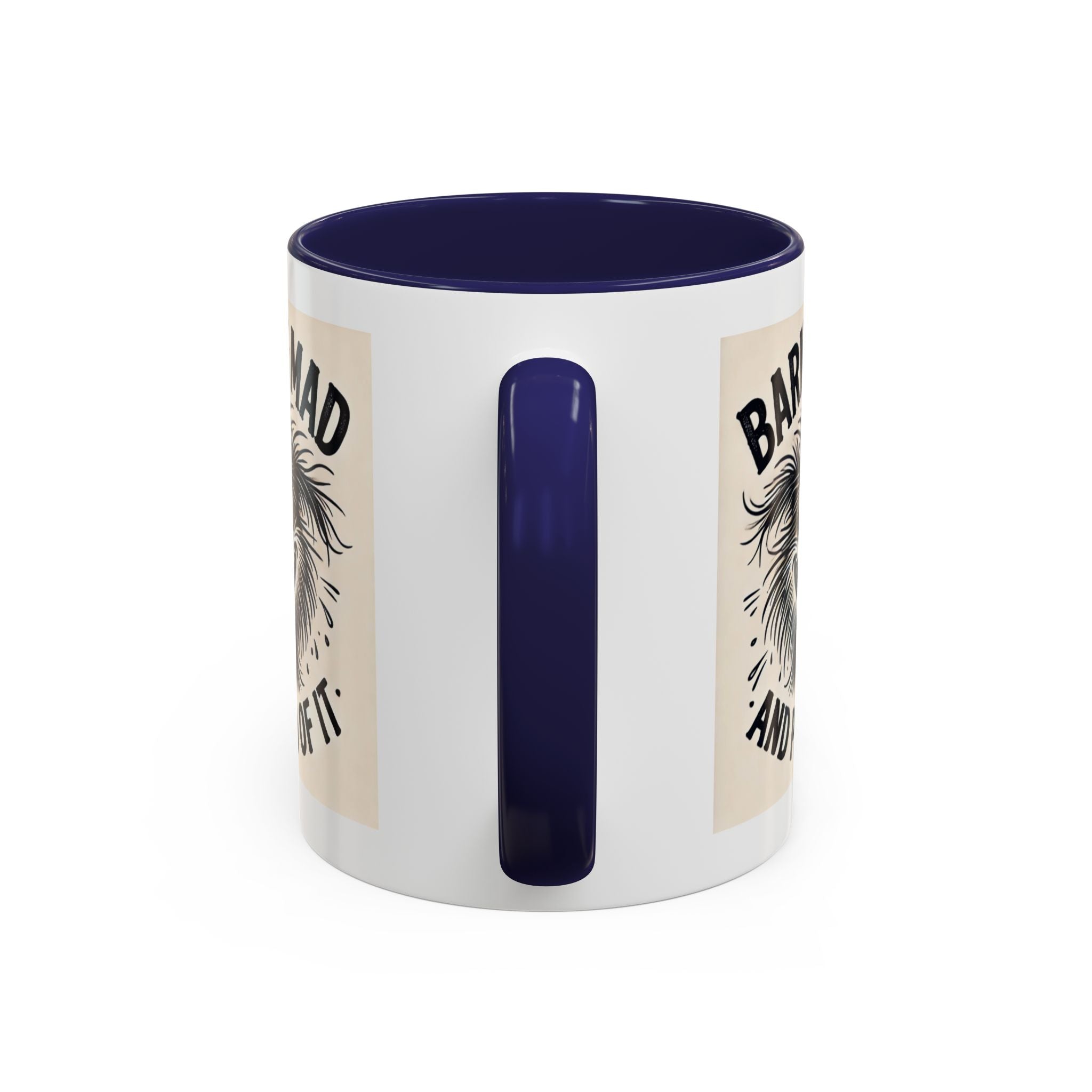 Barking Mad and Proud of It - Funny Dog Accent Coffee Mug | 11oz Ceramic Cup for Office Workers, Secret Santa Gift, Novelty Mug