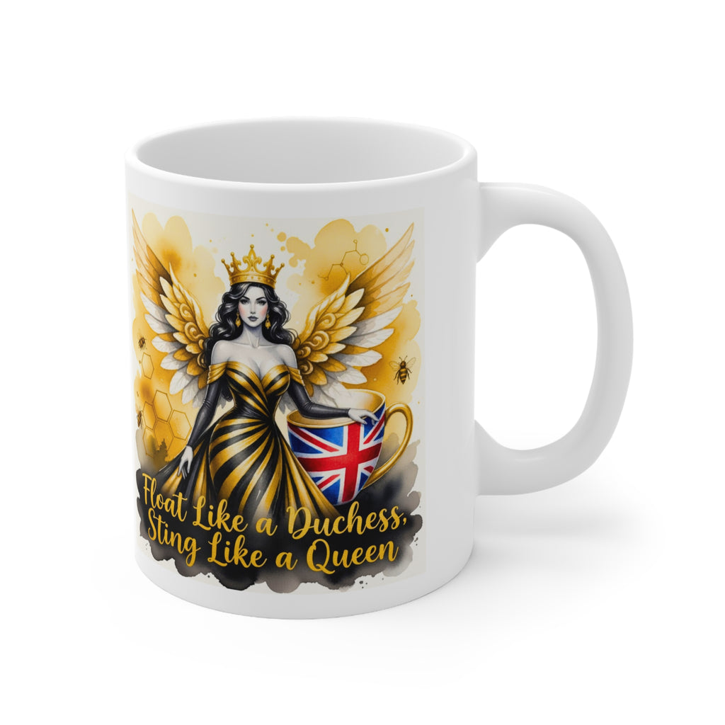 Float Like a Duchess, Sting Like a Queen Bee Mug | International Women's Day Feminist Cup