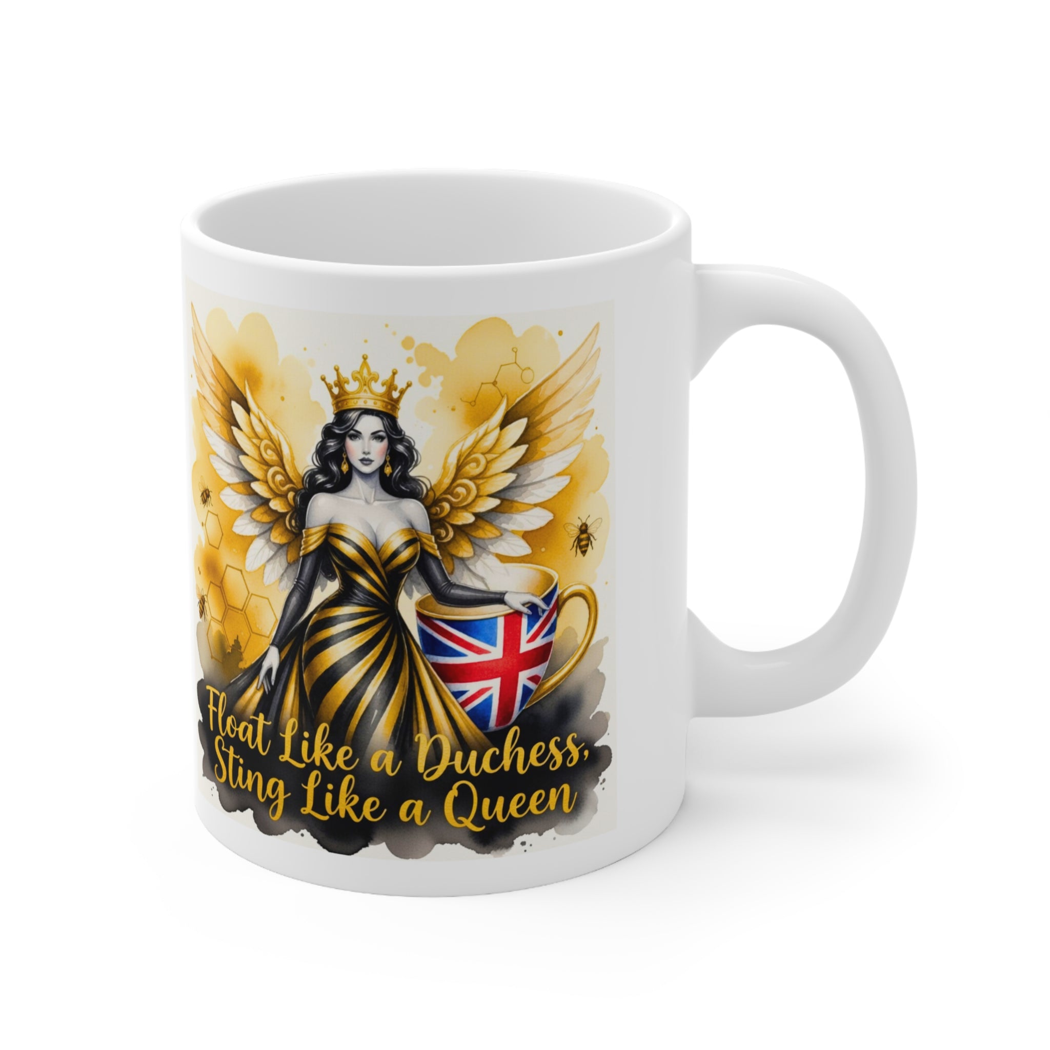 Float Like a Duchess, Sting Like a Queen Bee Mug | International Women's Day Feminist Cup