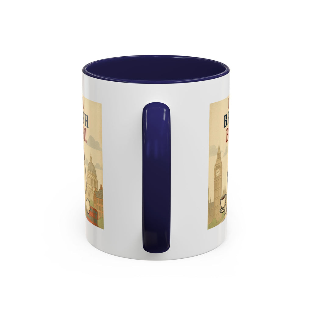I'm A British Bitch! 11oz Mug | Funny Poodle Mug with Sass | Sassy UK Gift | Cute Dog Coffee Mug | British Gift Ideas