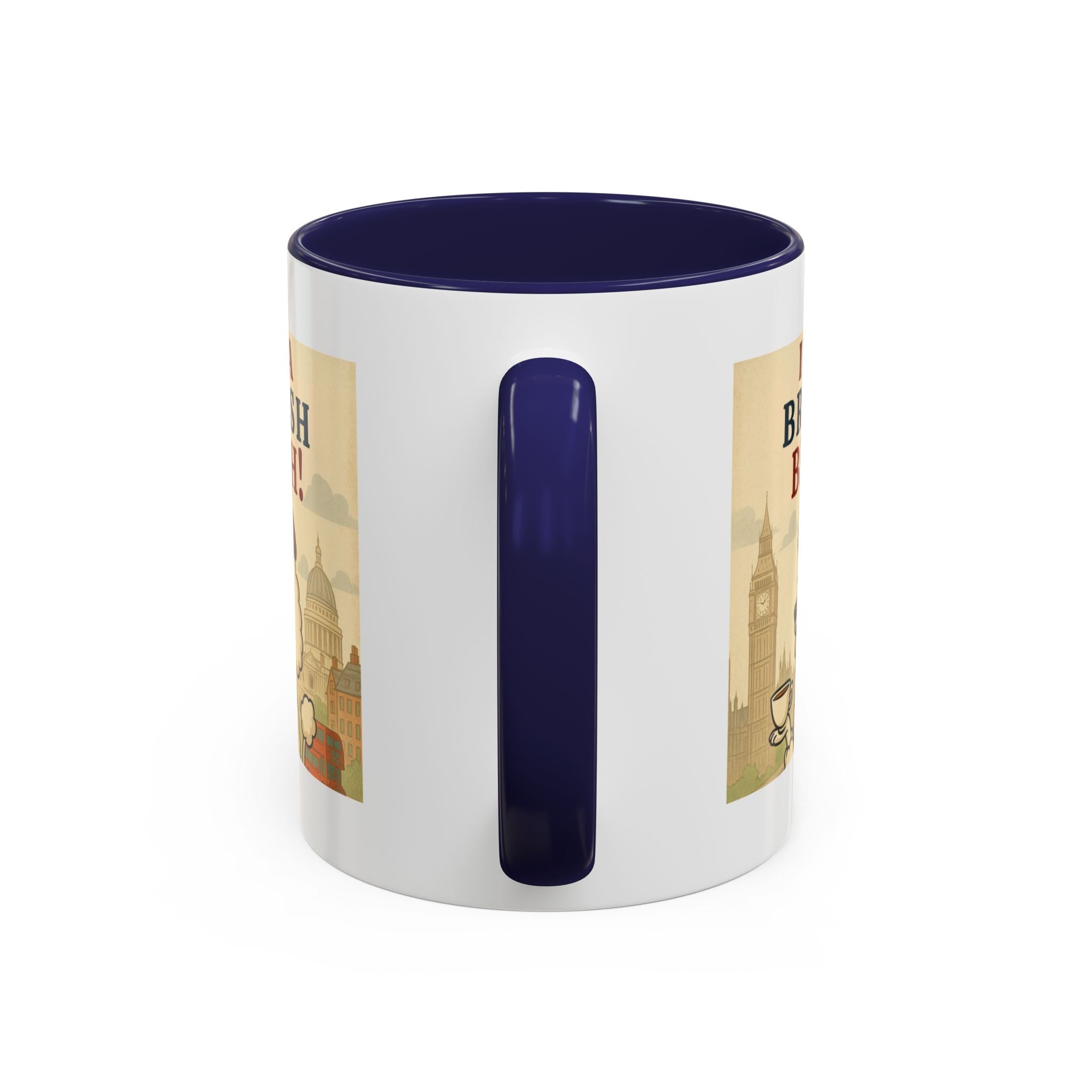 I'm A British Bitch! 11oz Mug | Funny Poodle Mug with Sass | Sassy UK Gift | Cute Dog Coffee Mug | British Gift Ideas