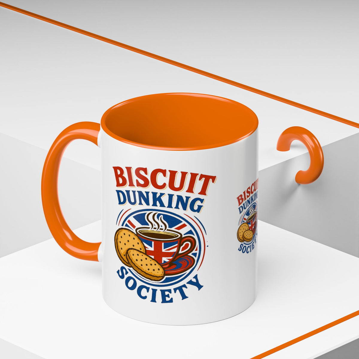 Biscuit Dunking Society Mug | Union Jack Tea Lover Gift