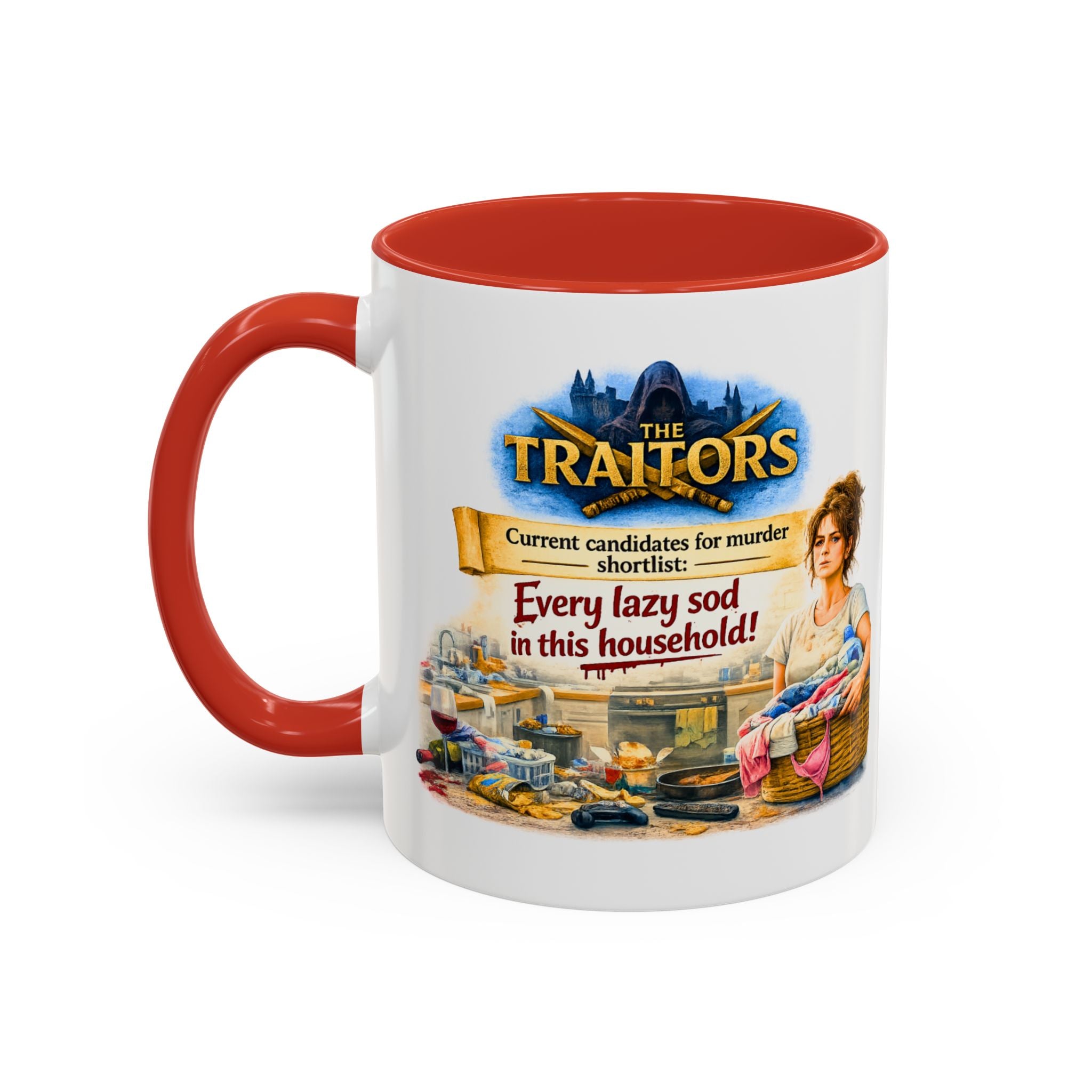 The Traitors poster style mug | Accent Coffee Mug