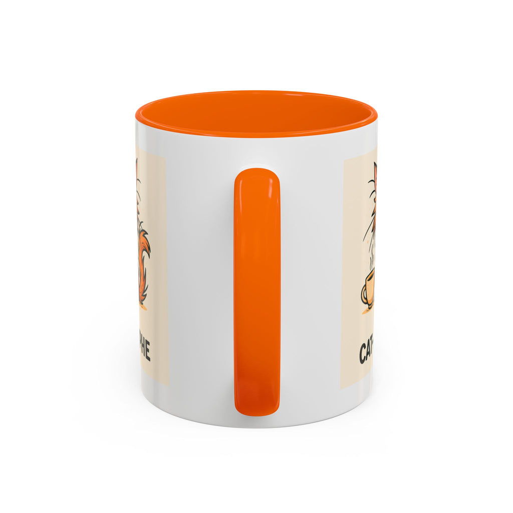 I'm A Cat-astrophe 11oz Mug | Funny Frazzled Cat Coffee Cup | Hot Mess Cat Lover Gift | Microwave & Dishwasher Safe | Whimsical Animal Mug