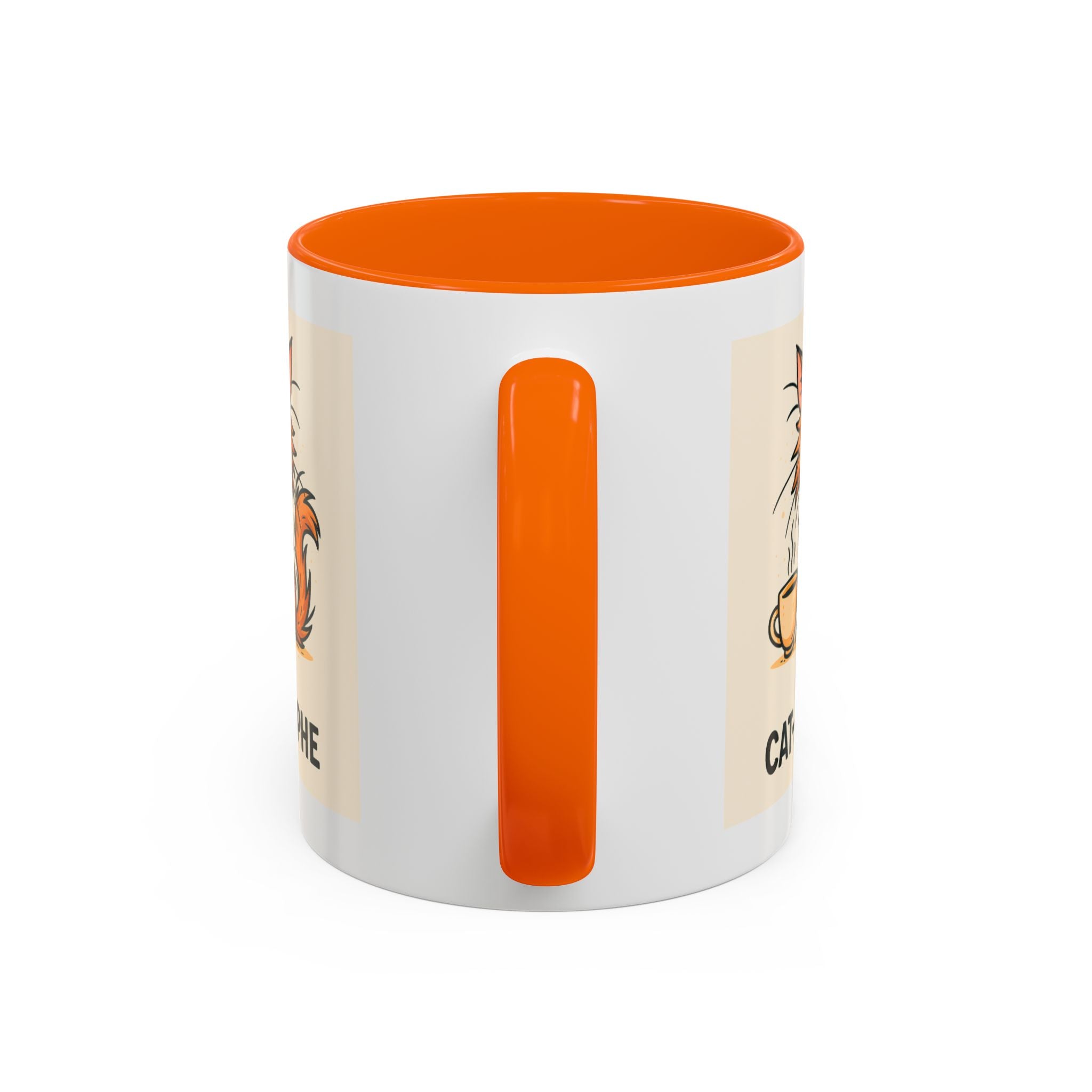 I'm A Cat-astrophe 11oz Mug | Funny Frazzled Cat Coffee Cup | Hot Mess Cat Lover Gift | Microwave & Dishwasher Safe | Whimsical Animal Mug