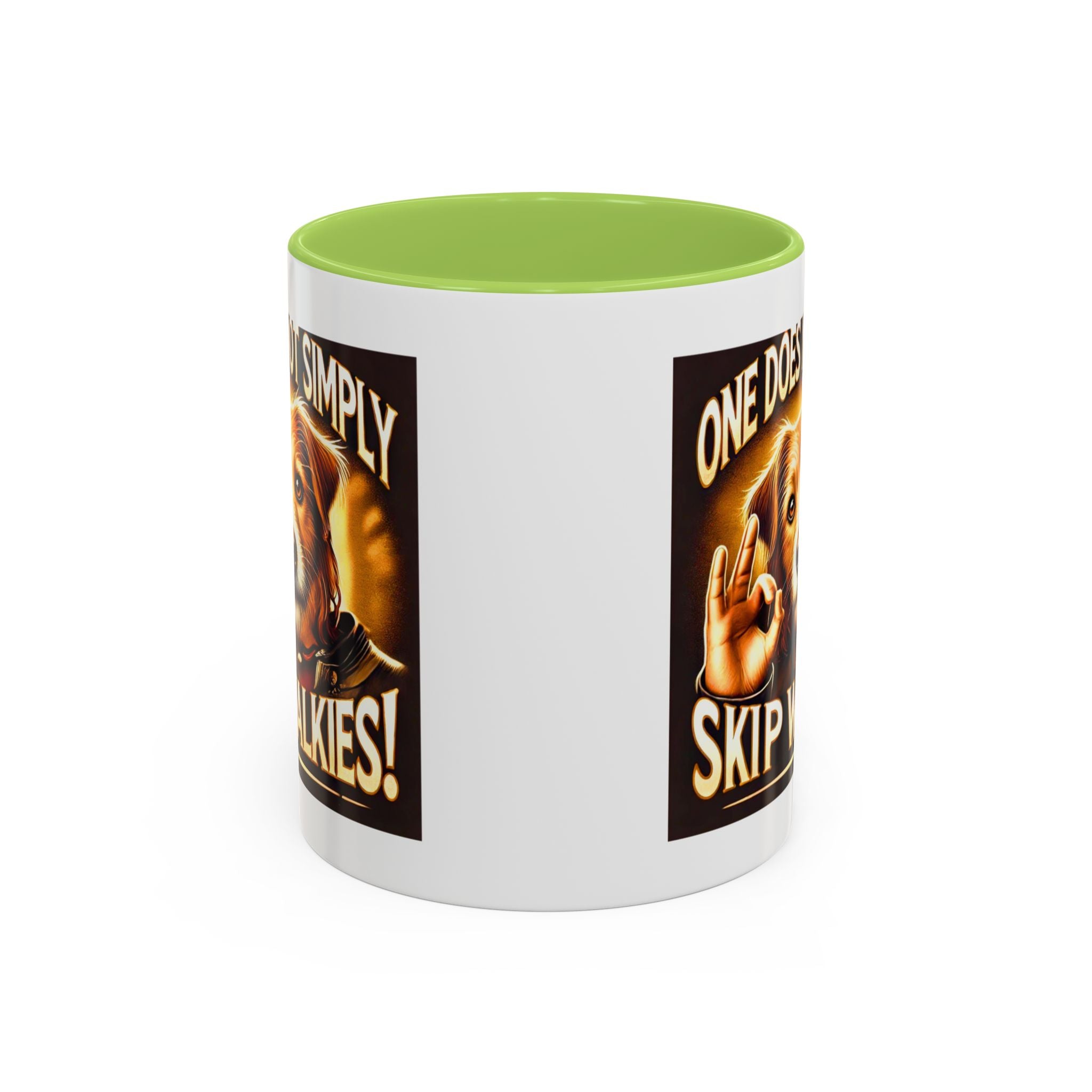 One Does Not Simply Skip Walkies - 11oz Funny Dog Mug | Lord of the Rings Coffee Mug | Dog Lover Gift | Mug for Dad | Pet Owner Gift