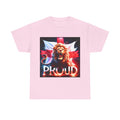 Proud Lion Unisex Cotton Tee | English Patriot Shirt | MEGA | Patriotic UK T-Shirt | Statement Shirt | National Pride Rally Merch