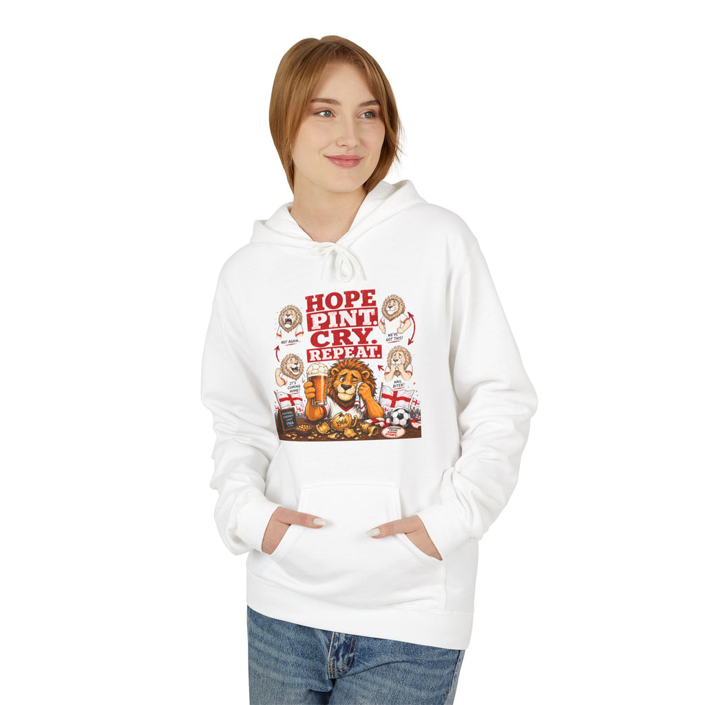 Three Lions emotional support England football hoodie, photo 9