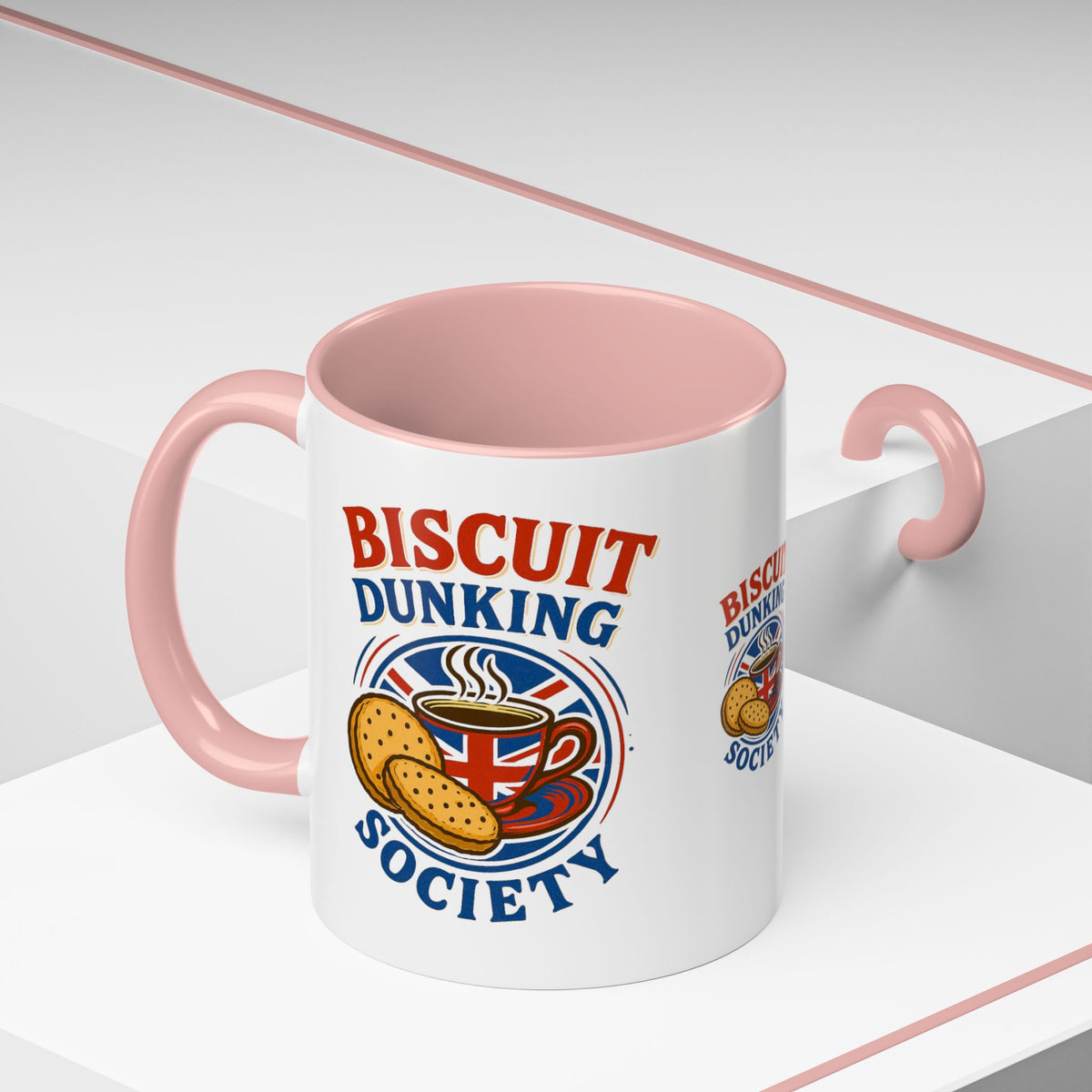 Biscuit Dunking Society Union Jack tea mug, photo 8