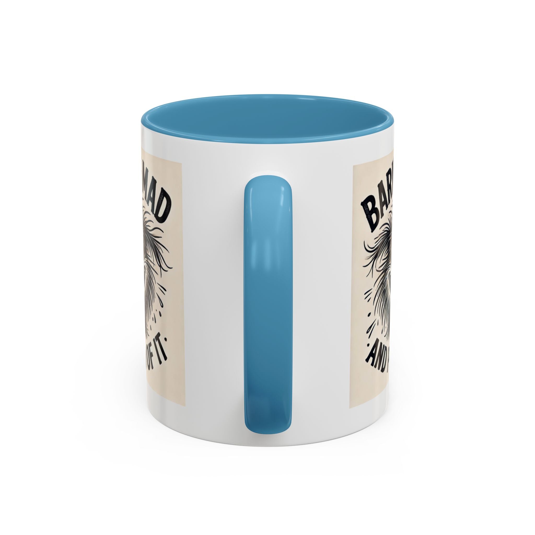 Barking Mad and Proud of It - Funny Dog Accent Coffee Mug | 11oz Ceramic Cup for Office Workers, Secret Santa Gift, Novelty Mug