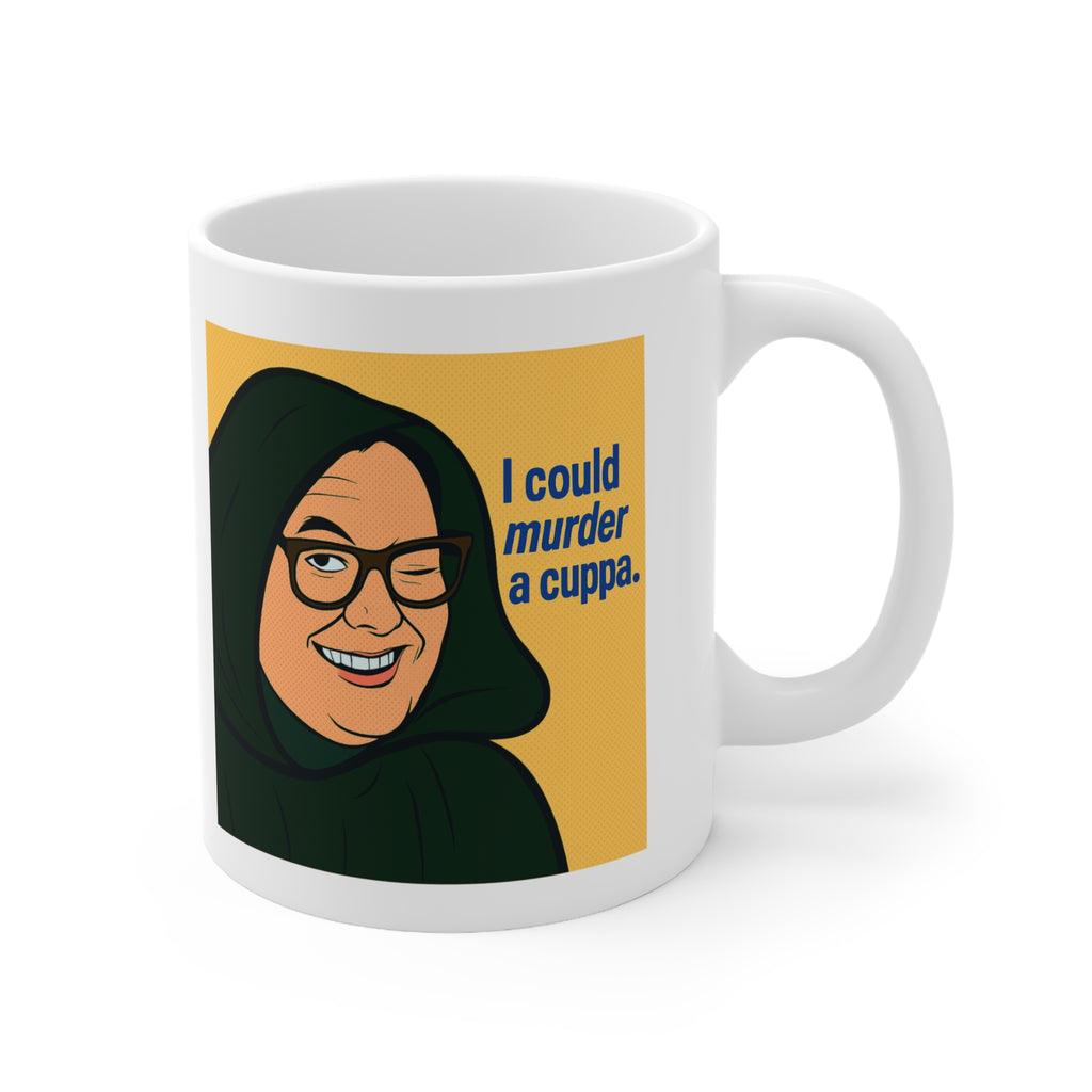 Ultimate Alan Carr Celebrity Traitors Dual Image Pop Art UK Mug | Funny British TV Show Cup | Cheeky Gift for TV Fans