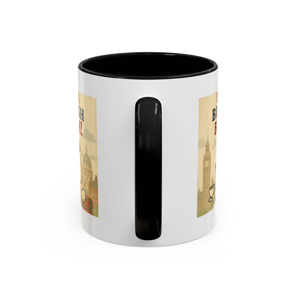 I'm A British Bitch! 11oz Mug | Funny Poodle Mug with Sass | Sassy UK Gift | Cute Dog Coffee Mug | British Gift Ideas