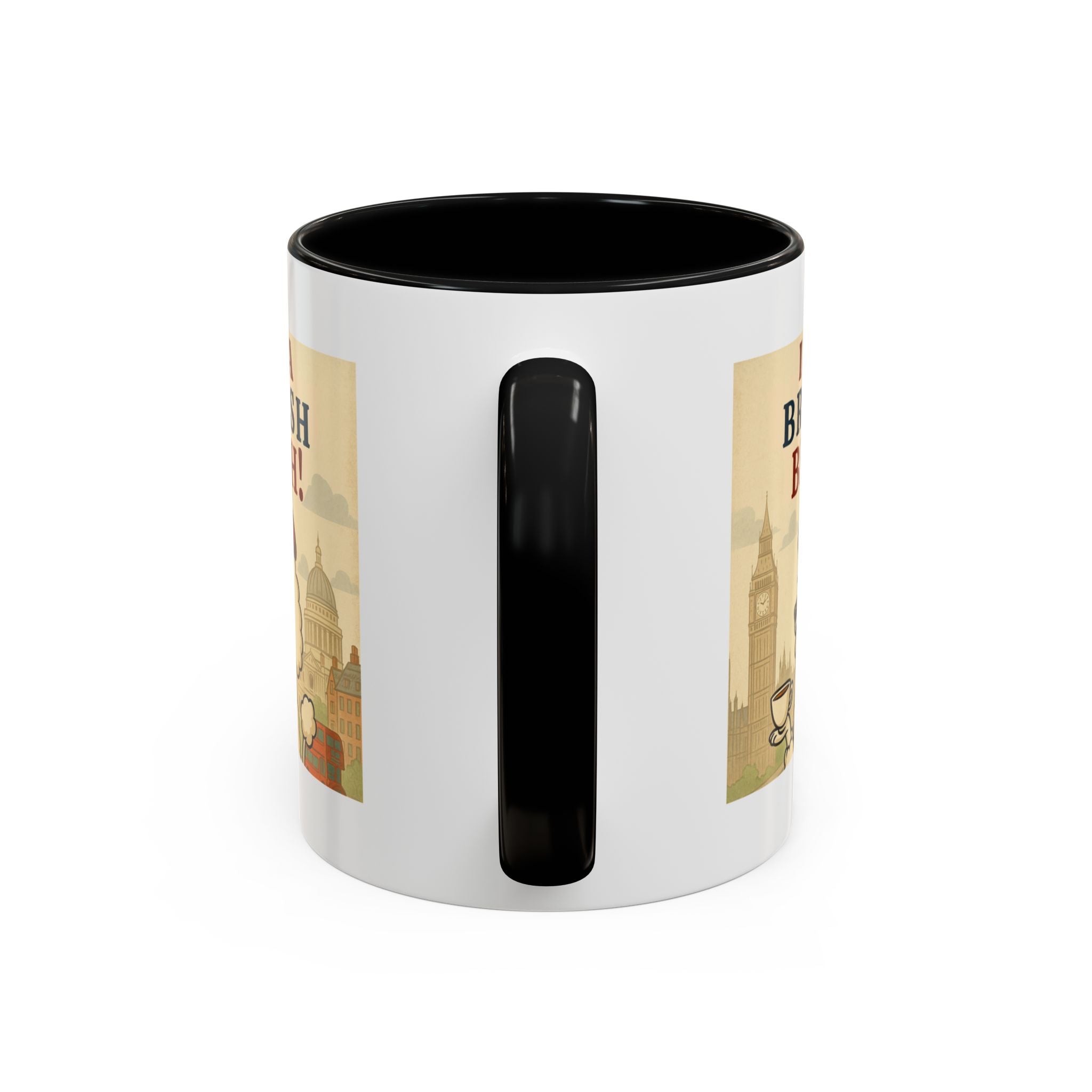 I'm A British Bitch! 11oz Mug | Funny Poodle Mug with Sass | Sassy UK Gift | Cute Dog Coffee Mug | British Gift Ideas