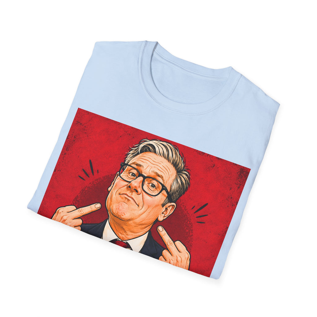 Wankeir Labour Parody T-Shirt | Keir Starmer Satire Tee