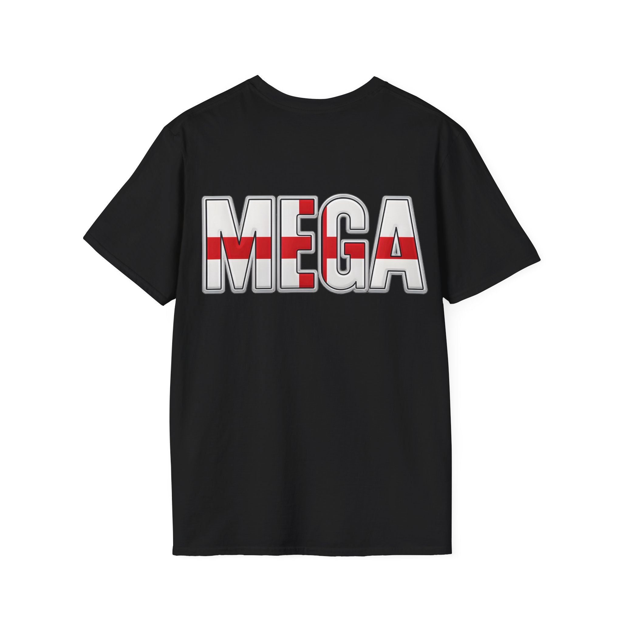 MEGA England T-Shirt | English Lion Tee | Funny Patriotic St George's Day Shirt | Cheeky England Pride Top