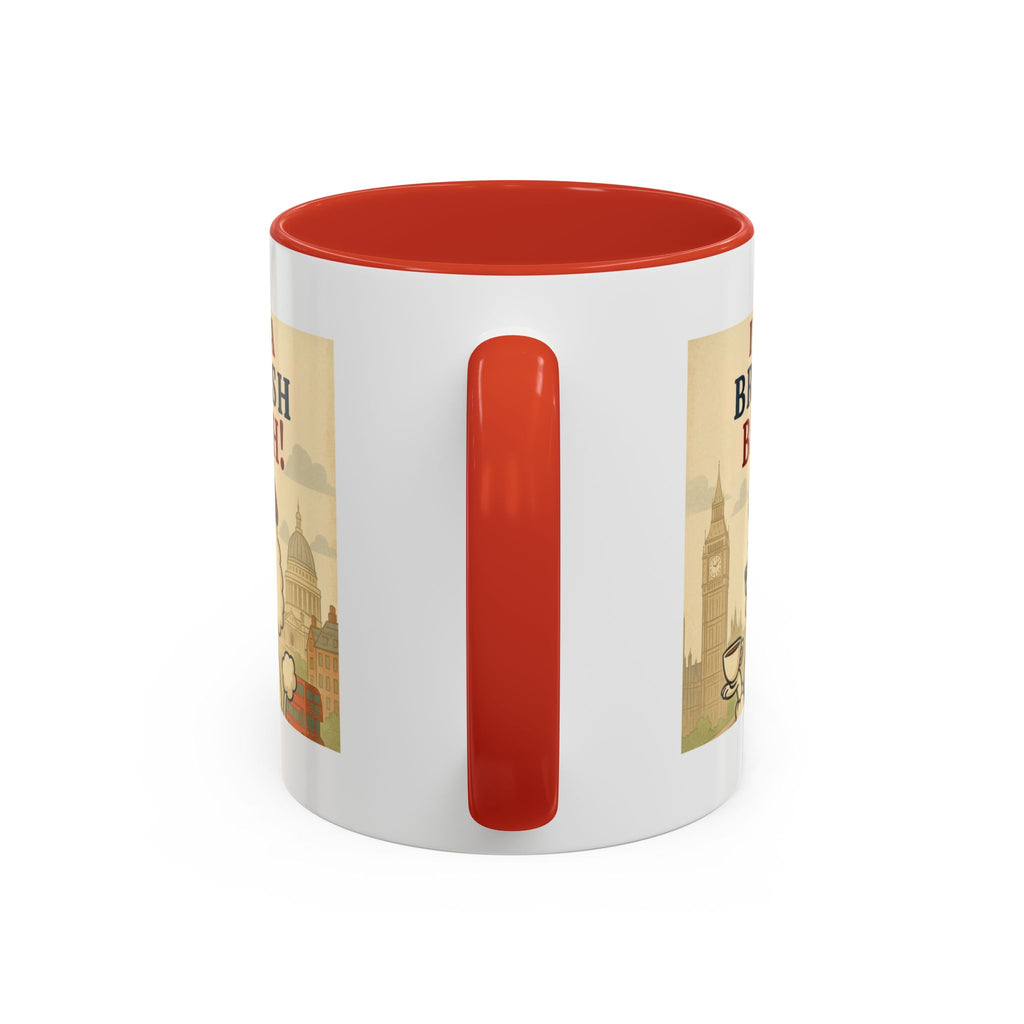 I'm A British Bitch! 11oz Mug | Funny Poodle Mug with Sass | Sassy UK Gift | Cute Dog Coffee Mug | British Gift Ideas
